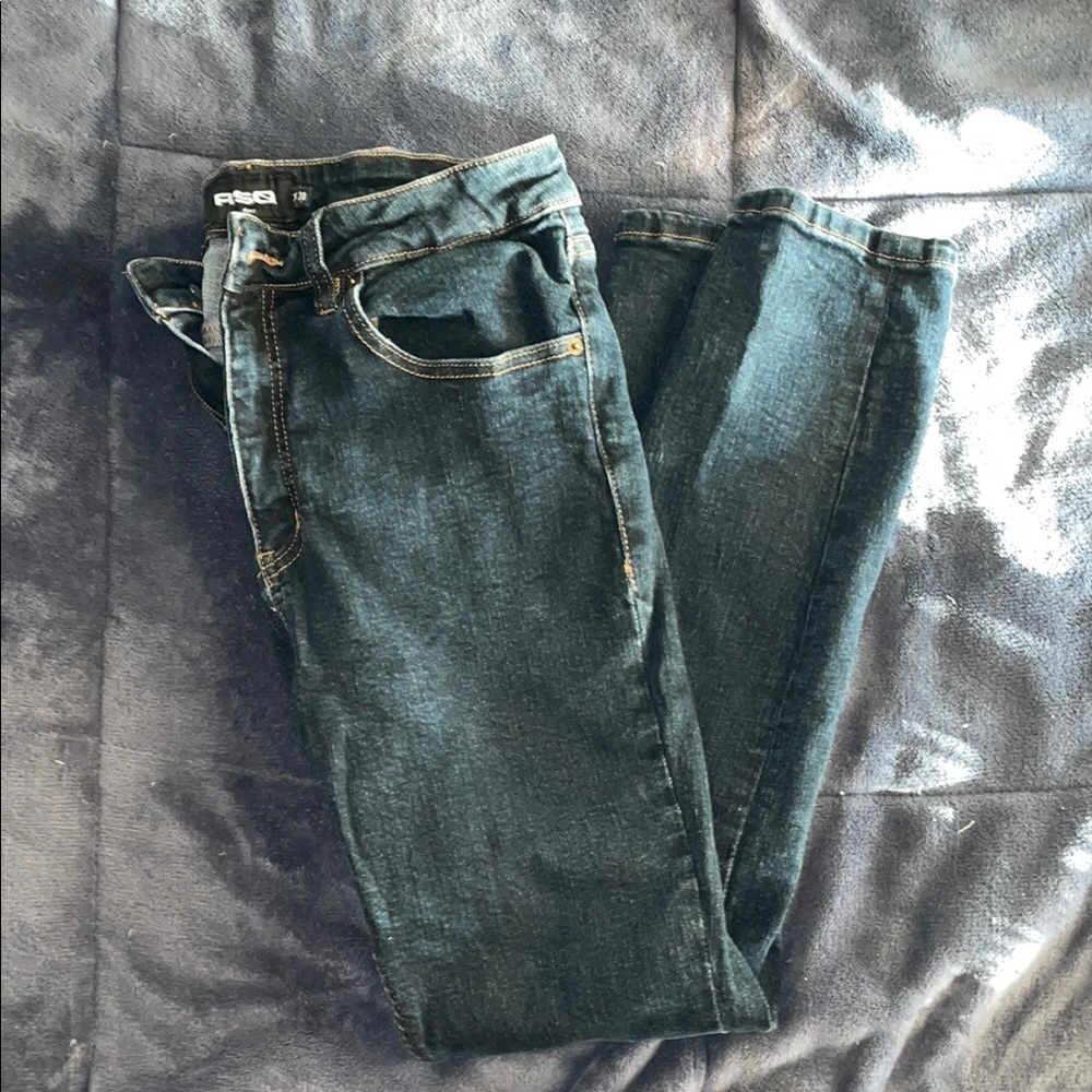 RSQ Men’s Dark Blue Denim Skinny Jeans